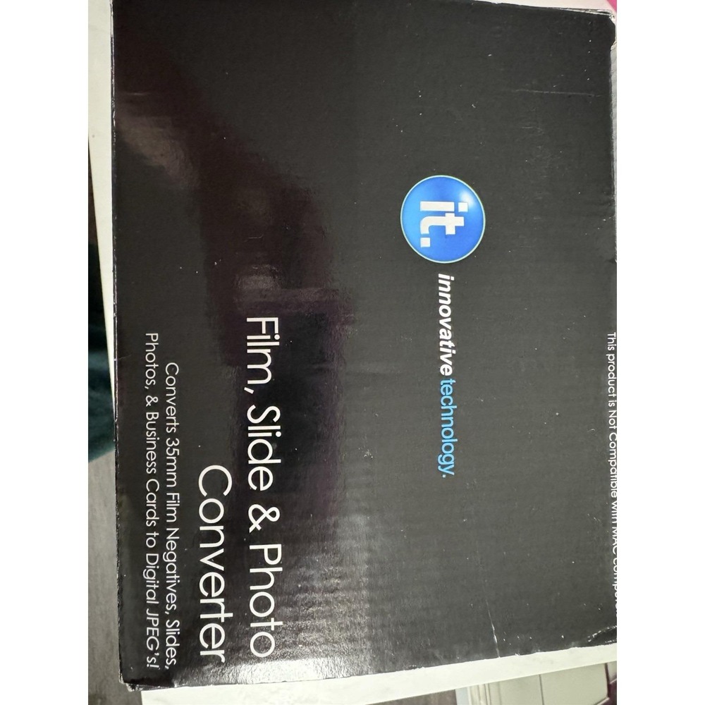 Innovative Technology ITNS-500 Film & 35mm Slide Converter Scanner New, Open Box - Picture 6 of 10